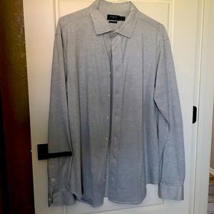 Polo knit dress shirt in XLT